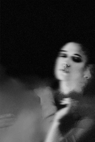 series ´voices´, animism III, mixed media, 2024